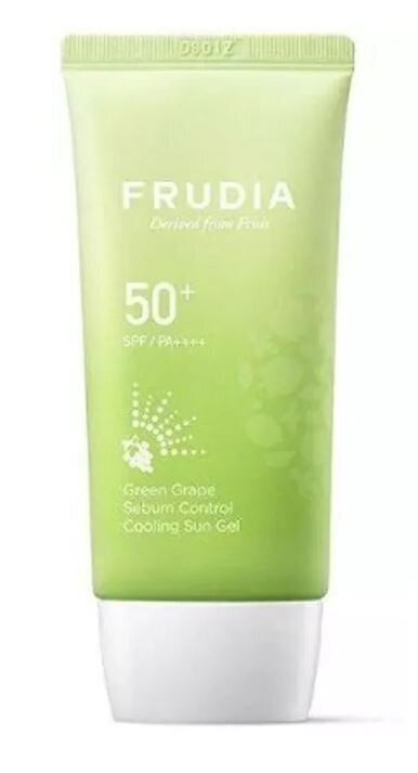 Aurinkosuojavoide kasvoille Frudia Green Grape Sebum Control, 50 g hinta ja tiedot | Aurinkovoiteet | hobbyhall.fi