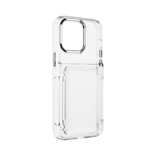 Forcell F-Protect Crystal Pocket iPhone 15 Pro Max 6,7", Läpinäkyvä hinta ja tiedot | Puhelimen kuoret ja kotelot | hobbyhall.fi