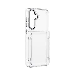 Forcell F-Protect Crystal Pocket Samsung Galaxy S24 6,2″, Läpinäkyvä hinta ja tiedot | Puhelimen kuoret ja kotelot | hobbyhall.fi
