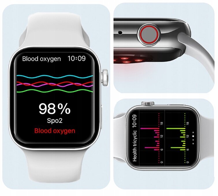 SMART 8 EKG IP67 hinta ja tiedot | Älykellot | hobbyhall.fi