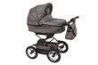 Lastenvaunut Fanari Baby Fashion 3in1 Grey hinta ja tiedot | Vaunut ja rattaat | hobbyhall.fi