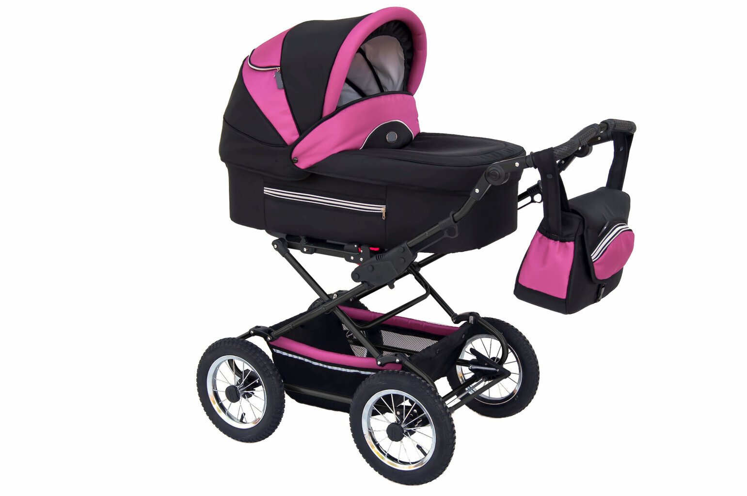 Lastenvaunut Fanari Baby Fashion 2in1, Black hinta ja tiedot | Vaunut ja rattaat | hobbyhall.fi