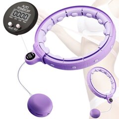 Voimisteluvanne Reach Smart Hula Hoop TEZ1 violetti hinta ja tiedot | Hulavanteet | hobbyhall.fi