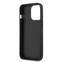 GUHCP13LPSASBBK Guess PU Nahkainen Saffiano Suojakuori iPhone 13 Prolle Musta hinta ja tiedot | Puhelimen kuoret ja kotelot | hobbyhall.fi