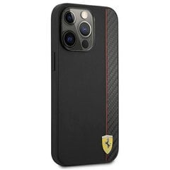 Ferrari FESAXHCP13LBK, iPhone 13 Pro / 13, musta hinta ja tiedot | Puhelimen kuoret ja kotelot | hobbyhall.fi