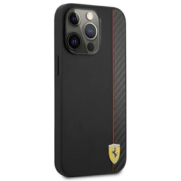 Ferrari FESAXHCP13LBK, iPhone 13 Pro / 13, musta hinta ja tiedot | Puhelimen kuoret ja kotelot | hobbyhall.fi