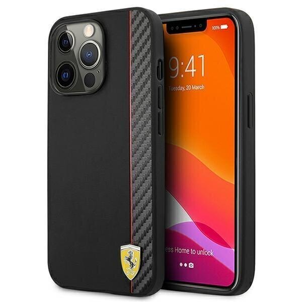 Ferrari FESAXHCP13LBK, iPhone 13 Pro / 13, musta hinta ja tiedot | Puhelimen kuoret ja kotelot | hobbyhall.fi