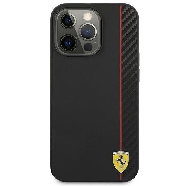 Ferrari FESAXHCP13LBK, iPhone 13 Pro / 13, musta hinta ja tiedot | Puhelimen kuoret ja kotelot | hobbyhall.fi