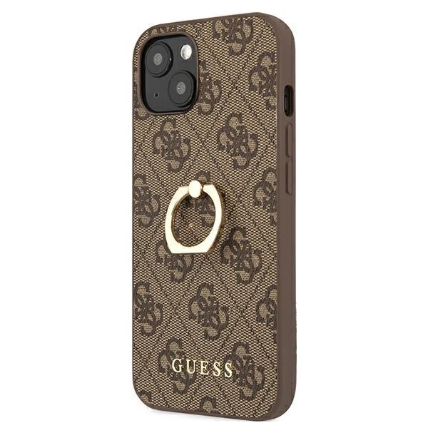 Guess puhelinkuori iPhone 13 Mini, ruskea hinta ja tiedot | Puhelimen kuoret ja kotelot | hobbyhall.fi