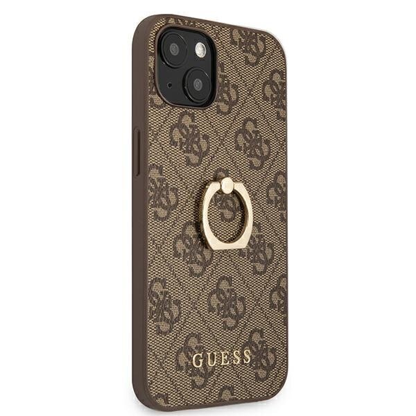 Guess puhelinkuori iPhone 13 Mini, ruskea hinta ja tiedot | Puhelimen kuoret ja kotelot | hobbyhall.fi