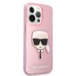 Karl Lagerfeld KLHCP13LKHTUGLP, iPhone 13 Pro / 13, pinkki hinta ja tiedot | Puhelimen kuoret ja kotelot | hobbyhall.fi