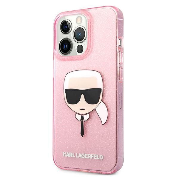 Karl Lagerfeld KLHCP13LKHTUGLP, iPhone 13 Pro / 13, pinkki hinta ja tiedot | Puhelimen kuoret ja kotelot | hobbyhall.fi