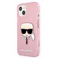 Karl Lagerfeld KLHCP13SKHTUGLP, iPhone 13 minille, pinkki hinta ja tiedot | Puhelimen kuoret ja kotelot | hobbyhall.fi