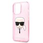 Karl Lagerfeld KLHCP13XKHTUGLP, iPhone 13 Pro Max, pinkki hinta ja tiedot | Puhelimen kuoret ja kotelot | hobbyhall.fi