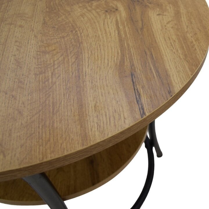 Sohvapöytä Kontrast SK100D, 56x55 cm, ruskea hinta ja tiedot | Sohvapöydät | hobbyhall.fi