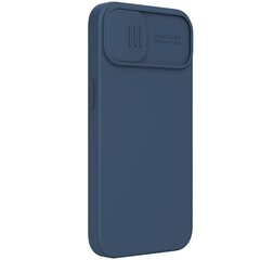 Silikonikotelo Nillkin CamShield Silky, iPhone 13, sininen. hinta ja tiedot | Puhelimen kuoret ja kotelot | hobbyhall.fi