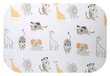 Puuvillaharso, 70x80, eläintarhan eläimet hinta ja tiedot | Vauvan hoitoalustat ja tekstiilit | hobbyhall.fi