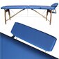 Taitettava hierontapöytä Atlas Sport, 211x60cm, sininen hinta ja tiedot | Hierontatuotteet | hobbyhall.fi