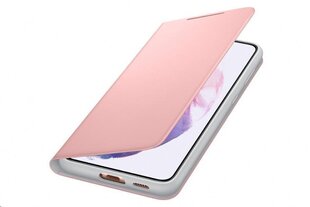 Samsung LEDView kuori Galaxy S21+ Pink hinta ja tiedot | Puhelimen kuoret ja kotelot | hobbyhall.fi