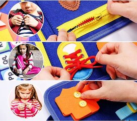 Montessori -aistien lastenkirja hinta ja tiedot | Kehittävät lelut | hobbyhall.fi