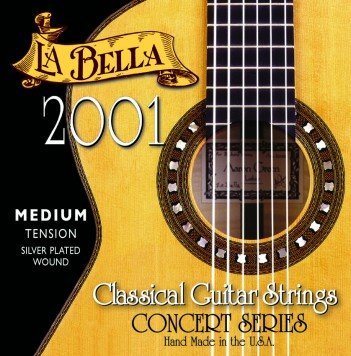La Bella Klassisen kitaran kielisetti 2001MED Tension hinta ja tiedot | Soittimien lisätarvikkeet | hobbyhall.fi