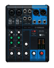Yamaha MG06 hinta ja tiedot | DJ-laitteet | hobbyhall.fi