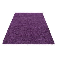 Matto Ayyildiz Shaggy Dream Purple 4000, 65x130 cm hinta ja tiedot | Isot matot | hobbyhall.fi