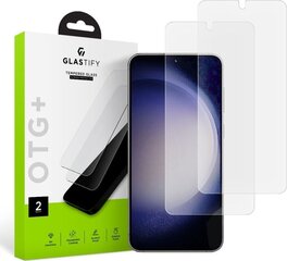 Suojalasi Glastify OTG+ 2-pakkaus Samsung Galaxy S23 hinta ja tiedot | Näytönsuojakalvot ja -lasit | hobbyhall.fi