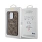 Guess PU Leather 4G Colored Ring MagSafe Case for iPhone 15 Pro Max Brown hinta ja tiedot | Puhelimen kuoret ja kotelot | hobbyhall.fi