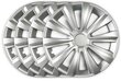 4× Jestic Hubcap 14" hopea hinta ja tiedot | Pölykapselit | hobbyhall.fi