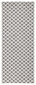 Northrugs matto Twin Nizza Grey Cream, 80x350 cm hinta ja tiedot | Isot matot | hobbyhall.fi