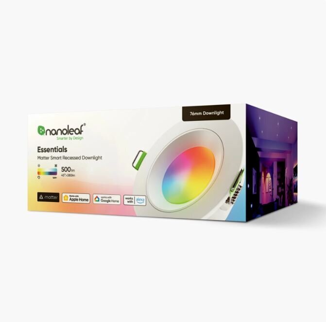 Kattovalo Nanoleaf Matter 3″ Downlight hinta ja tiedot | Koteloiden lisätarvikkeet | hobbyhall.fi