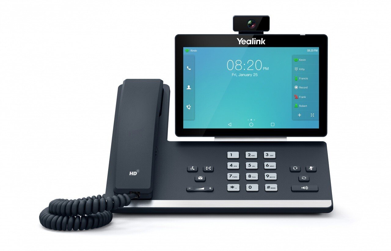 YEALINK T58W kameran kanssa - IP/VOIP-puhelin hinta ja tiedot | Lankapuhelimet | hobbyhall.fi