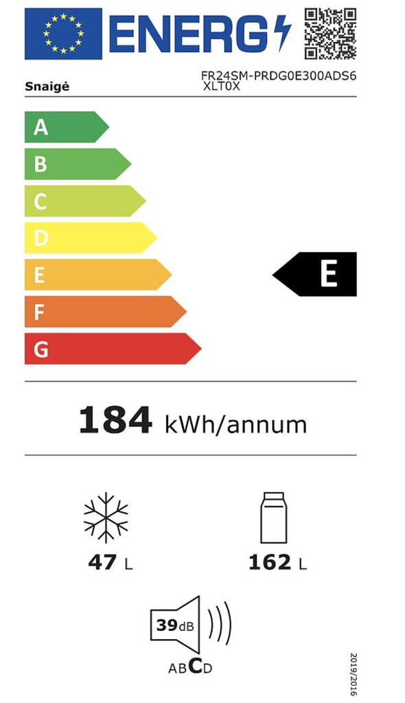 FR24SM-PRDG0E3 hinta ja tiedot | Jääkaapit | hobbyhall.fi