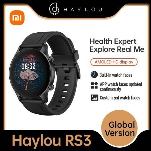 Haylou RS3 LS04 nutikell nutikell 1,2-tolline AMOLED-ekraaniga GPS hinta ja tiedot | Älykellot | hobbyhall.fi