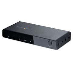 StarTech.com 2-porttinen 8K HDMI-kytkin hinta ja tiedot | Reitittimet ja modeemit | hobbyhall.fi