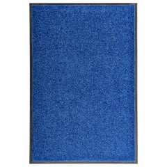 vidaXL Ovimatto pestävä sininen 60x90 cm hinta ja tiedot | Ovimatot | hobbyhall.fi