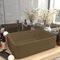 vidaXL Ylellinen pesuallas matta kerma 41x30x12 cm keraaminen hinta ja tiedot | Pesualtaat | hobbyhall.fi