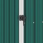 vidaXL Puutarhan polttopuuvaja vihreä 245x98x159 cm galvanoitu teräs hinta ja tiedot | Piharakennukset | hobbyhall.fi