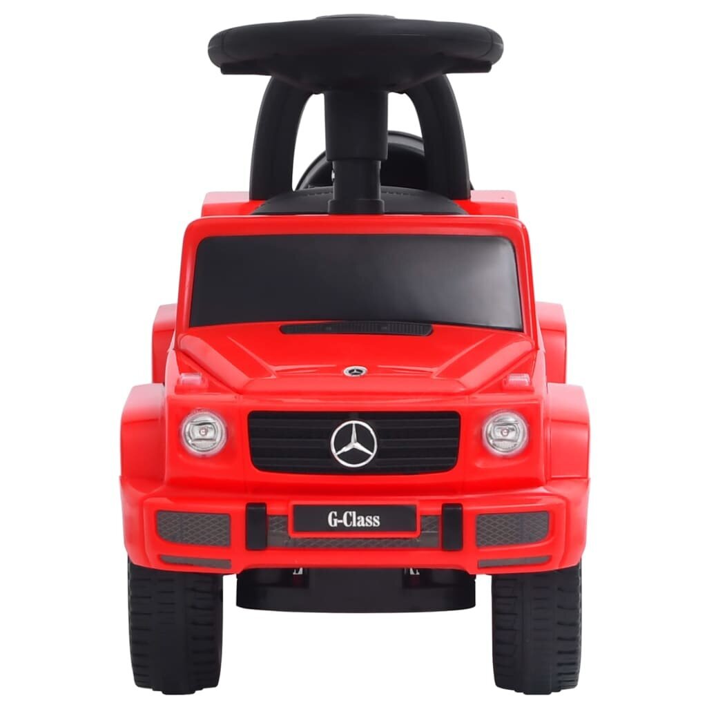 vidaXL Potkuauto Mercedes-Benz G63 punainen hinta ja tiedot | Vauvan lelut | hobbyhall.fi