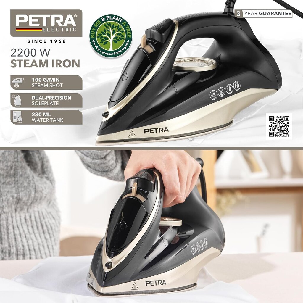 Petra PF01480VDE hinta ja tiedot | Silitysraudat | hobbyhall.fi