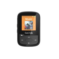 SanDisk Clip Sport Plus MP3-soitin 32 Gt Sininen hinta ja tiedot | MP3-soittimet, MP4-soittimet | hobbyhall.fi