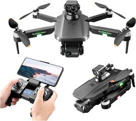 RG101 MAX GPS Drone 6K Action -videokamera Ammattimainen kaksois-HD-kamera, taitettavalla kotelolla, musta hinta ja tiedot | Dronet | hobbyhall.fi