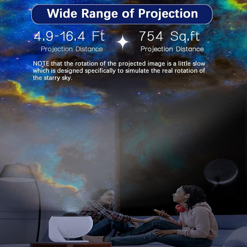 Galaxy Lights seisova projektori 12in1 hinta ja tiedot | Vauvan lelut | hobbyhall.fi