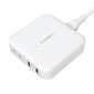 Choetech PD8008 2xUSB-C/2xUSB-A GaN 100W hinta ja tiedot | Adapterit | hobbyhall.fi