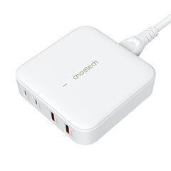 Choetech PD8008 2xUSB-C/2xUSB-A GaN 100W hinta ja tiedot | Adapterit | hobbyhall.fi