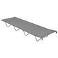 vidaXL Retkisängyt 2 kpl 180x60x19 cm Oxford-kangas ja teräs harmaa hinta ja tiedot | Retkeilyvarusteet | hobbyhall.fi