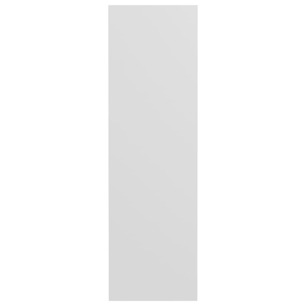vidaXL Seinäkenkäkaapit 4 kpl valkoinen 60x18x60 cm lastulevy hinta ja tiedot | Kenkäkaapit ja -hyllyt | hobbyhall.fi