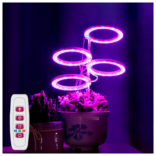 LED-kasvivalo, Phito-valo, 5V, 2x5W , 360°, USB, 25 cm hinta ja tiedot | Sisäpuutarhat ja kasvilamput | hobbyhall.fi