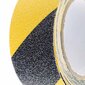 Liukastumisenestoteippi, 5 cm x 5 cm musta/keltainen hinta ja tiedot | Ikkunakalvot ja kontaktimuovit | hobbyhall.fi